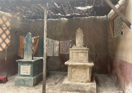 Participation à la création d'un décor de plateau - rue du Caire Egypte