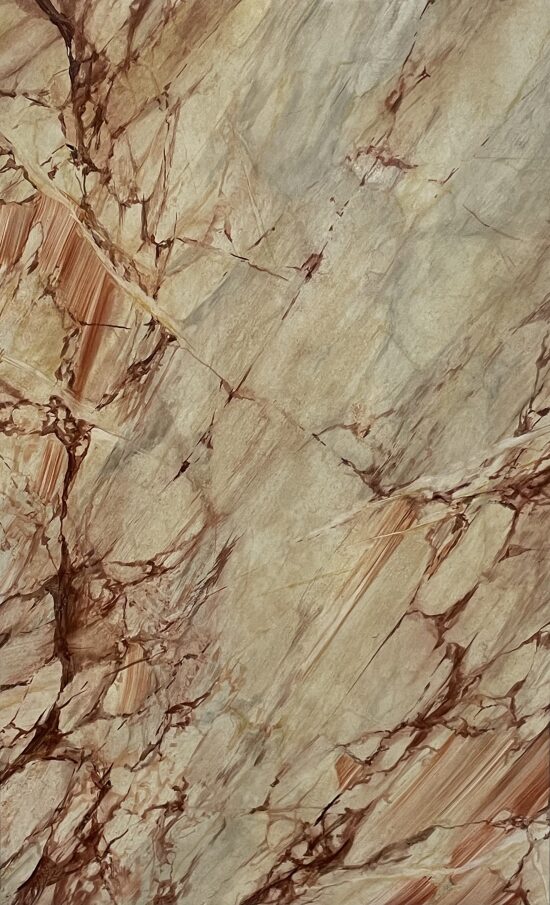 Sarrancolin technique mixte sur calque 50x81